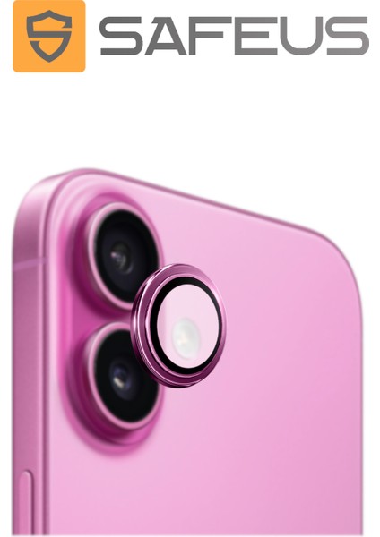 iPhone 16 Plus 9h Safir Temperli Kamera Lens Koruyucu