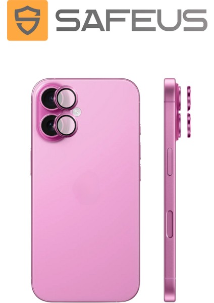 iPhone 16 Plus 9h Safir Temperli Kamera Lens Koruyucu