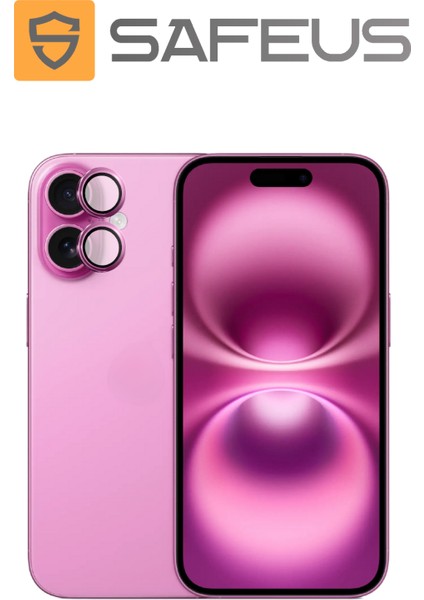 iPhone 16 Plus 9h Safir Temperli Kamera Lens Koruyucu