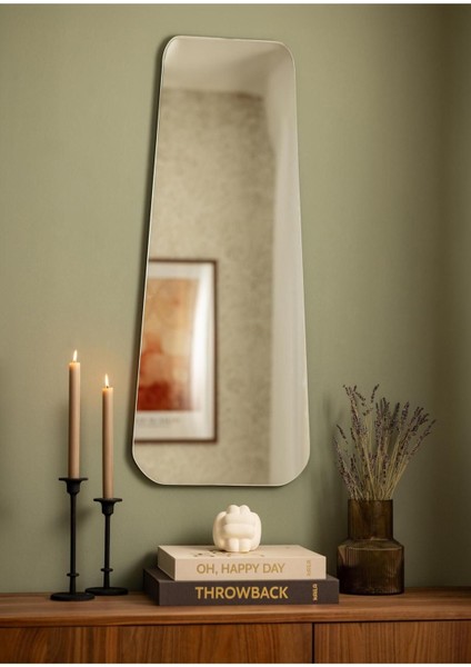Asimetrik Ayna / Dekor Aynası / Konsol Aynası / Düzensiz Ayna / Salon Aynası