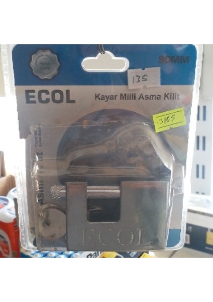 Kayar Milli Asma Kilit 90MM