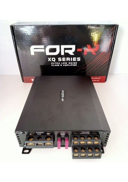 Amfi + For-X Çakmak - For-X XQ-225.4D 4 Kanal Ses ve Bass Anfisi modelleri