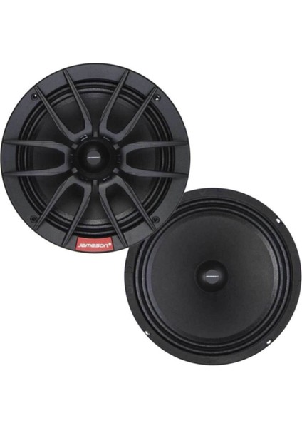 20 cm 8'' 400W Midrange Oto Hoparlör 2 Adet Jmd-82