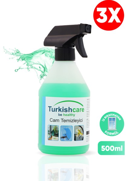 Cam Temizleyici 500 ml 3'lü Paket