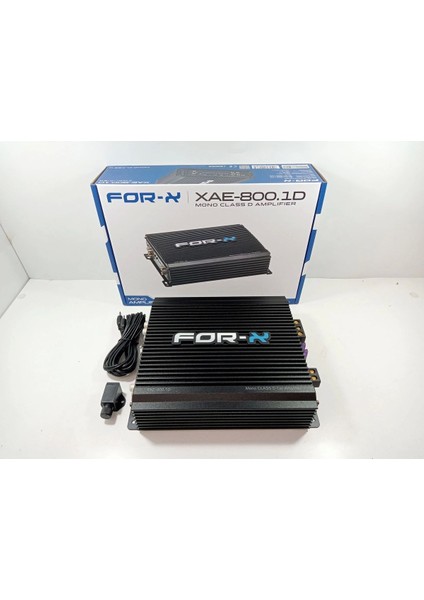 Mono Amfi – XAE-800.1D Bass Anfisi – 800 Rms Bass Kontrollü Mono Anfi
