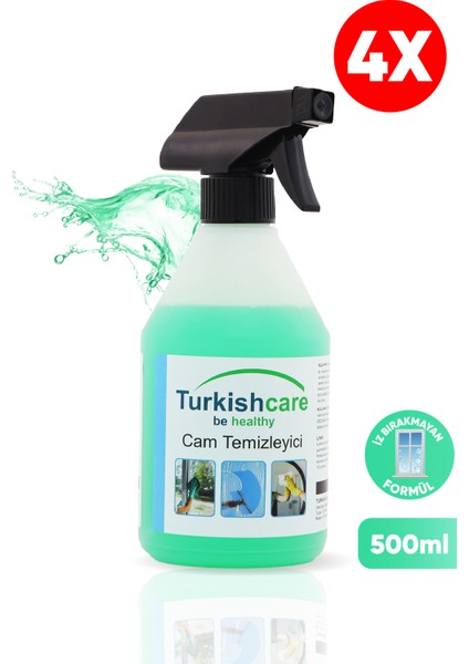 Cam Temizleyici 500 ml 4'lü Paket