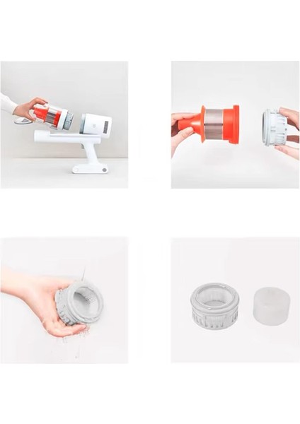 Xiaomi G11 Dikey Sarjlı Süpürge Uyumlu 2 Adet Hepa Filtre