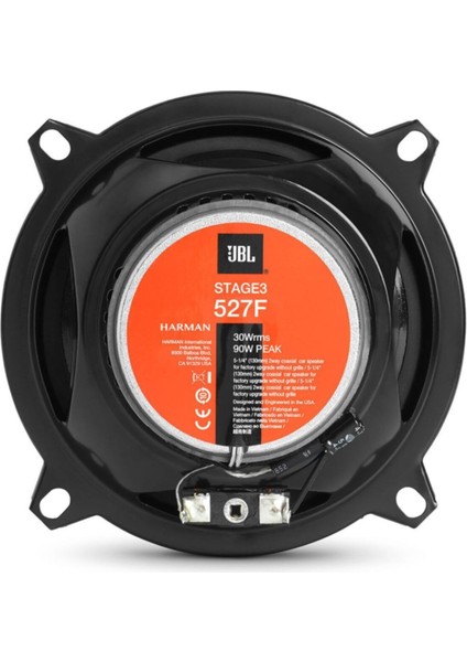 Stage3 527F 13 cm 100 Watt 2 Yollu Oto Hoparlör Takımı fiyatları