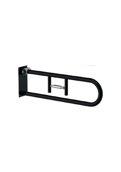 Engelli Mafsallı Kilitli Wc Kağıtlıklı Ø32 73X24X11CM Renkli Siyah