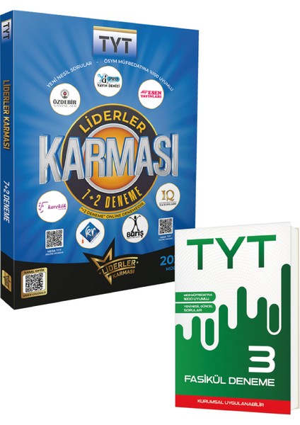 TYT 10 Fasikül Deneme +2 Online Deneme Seti