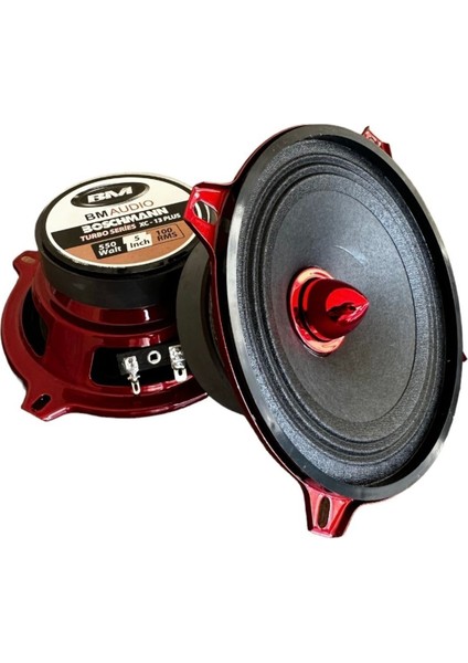 Bm Audio Boschmann Kurşun Göbek 13 cm Profesyonel Midrange Takımı