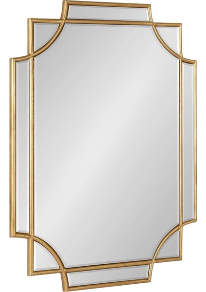 60X80 Asimetrik Duvar Dekor Aynası / Duvar Aynası / Konsol Aynası / Düzensiz Ayna / Estetik Ayna