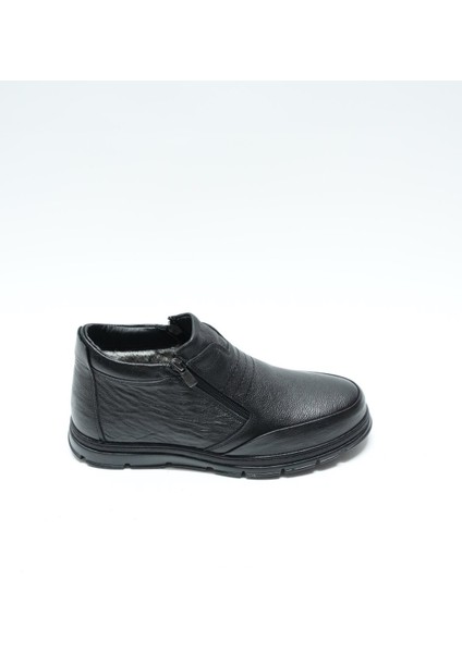 Eymen Shoes Cilt Deri Günlük Erkek Bot, Siyah (Ladik) fırsatları