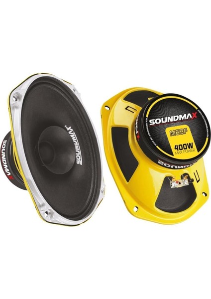 SX-M69F Oval 6x9 Çifti 800WAT Yeni Pro Seri Oto Midrange