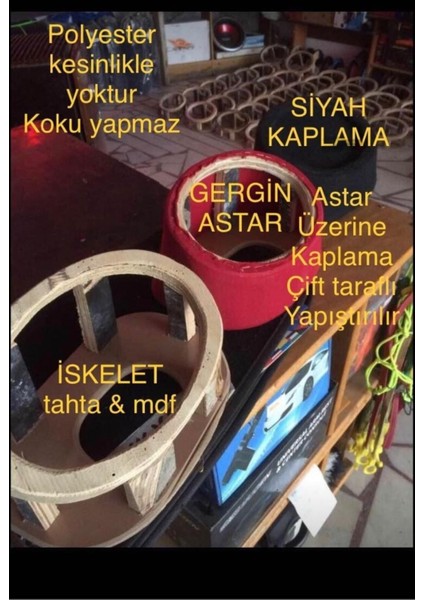 Oval Hoparlör Kabini Çiftli Birleşik