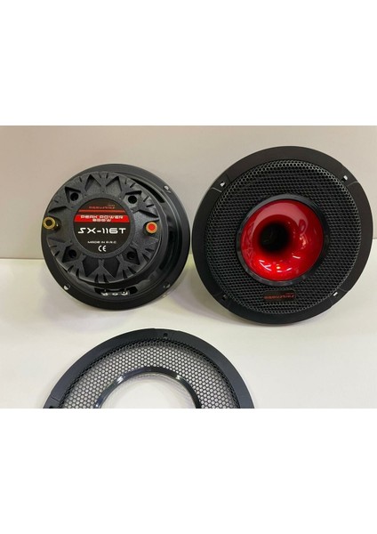 Aqoustics SX-116T 16 cm Horn Midrange 800 Watt Maximum Power 2 Adet fırsatları