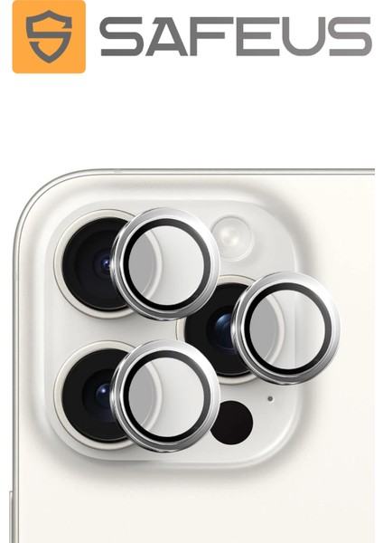 iPhone 15 Pro 9h Safir Temperli Kamera Lens Koruyucu