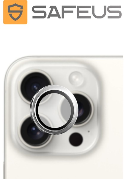 iPhone 15 Pro 9h Safir Temperli Kamera Lens Koruyucu