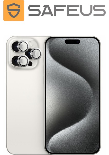 iPhone 15 Pro 9h Safir Temperli Kamera Lens Koruyucu