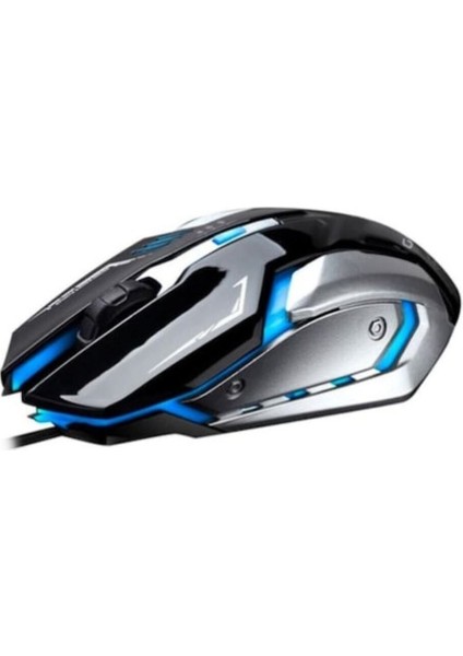 Gmx M2 Rgb Işıklı Optik Oyuncu Faresi - Gaming Mouse Siyah