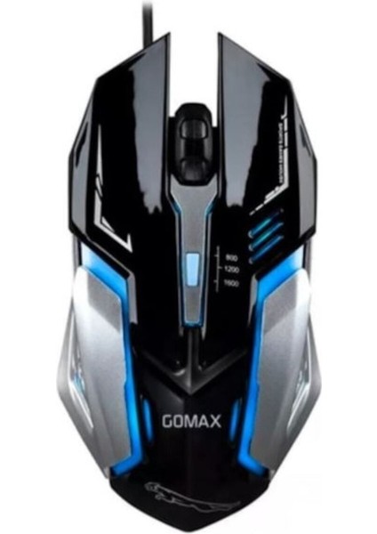 Gmx M2 Rgb Işıklı Optik Oyuncu Faresi - Gaming Mouse Siyah