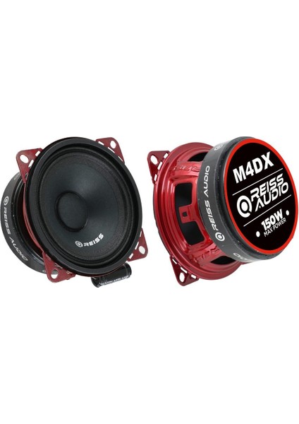 Reis Audio RS-M4DX 10 cm Deprem Serisi Midrange Hoparlör Takımı
