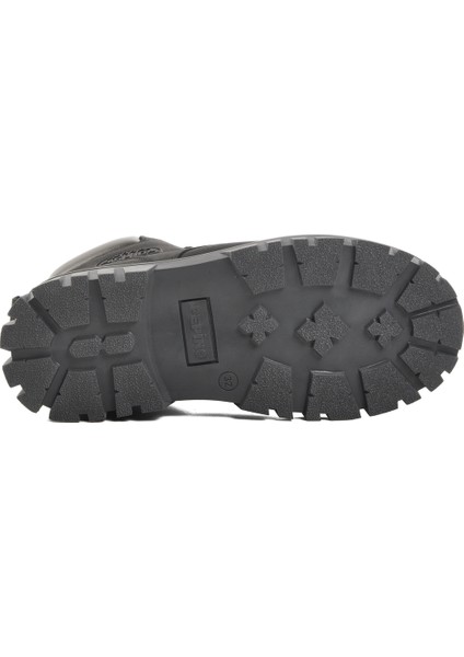 Siyah Fermuarlı Unisex Çocuk Bot 1782 F