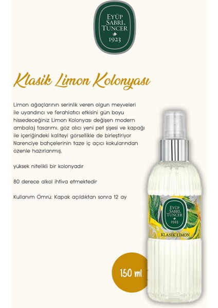 Kolonya 150 Ml, Sıvı Sabun 500 ml Çeşme Limonu ve Rosie Hediye fiyatları
