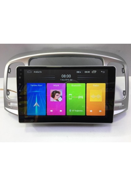 Hyundai Accent Era Multimedya Teyp Android 15 2 GB Ram 32 GB Hafıza Apple Carplay Kamera Hediye fiyatları