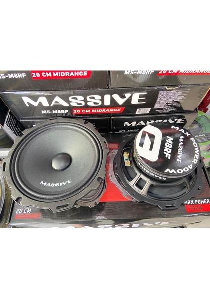 MS-M8RF 400 Wat 200 Rms 20 cm Profesyonel Midrange