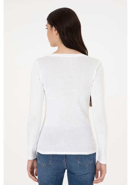 %100 Pamuk Bisiklet Yaka Kadın Sweatshirt indirimleri