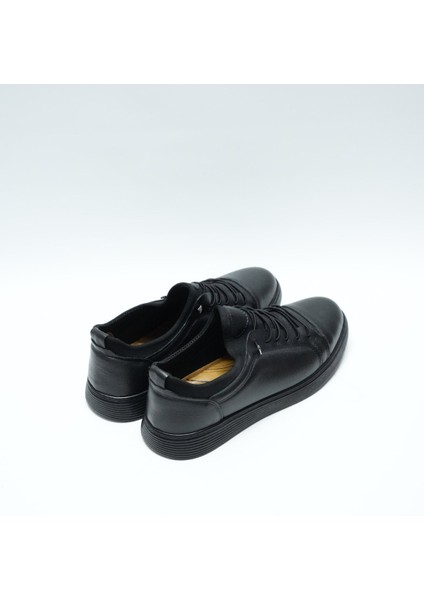 Eymen Shoes Cilt Deri Günlük Erkek Ayakkabı, Siyah (Ladik) fiyatları