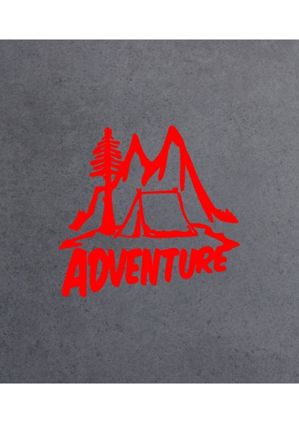 Kamp Çadır Dağ Orman 4x4 Offroad Adventure Sticker Araba Oto Karavan Etiket 02167 fiyatları