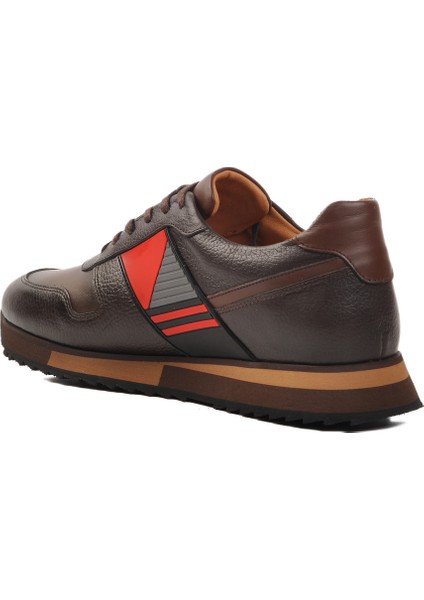 Kahve Floter Deri Erkek Casual Ayakkabı Premium 130 M fırsatları