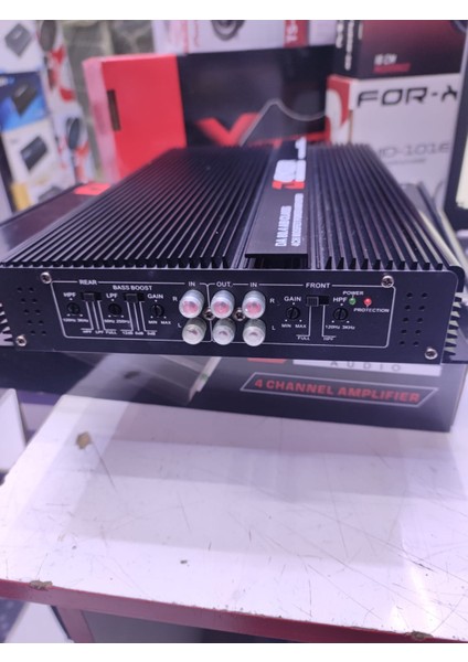 Danger Audıo DA80.4 Ab CLASS3400 Watt 4X80 Rms 2 Yıl Garantili 4 Kanallı Amfi