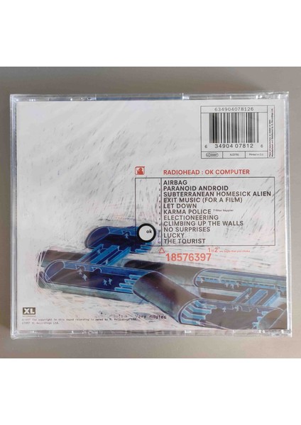 Radiohead - Ok Computer CD (Yeni, Ambalajında CD)