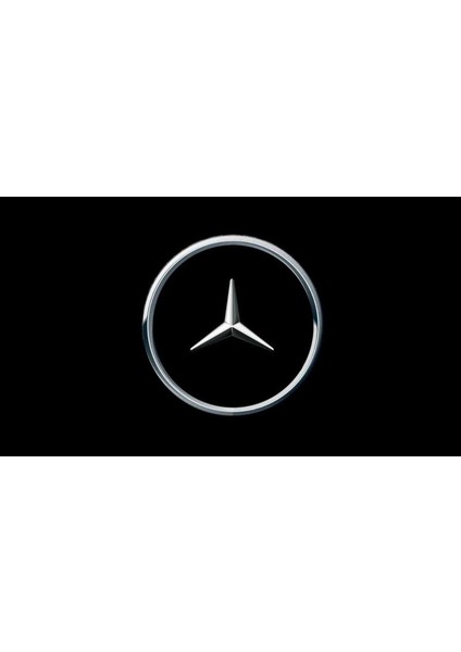 Mercedes Marka Pilli Kapı Altı Sensörlü Logo