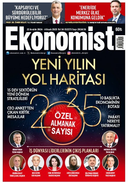 Ekonomist Dergi 22 Aralık 2024 - 4 Ocak 2025