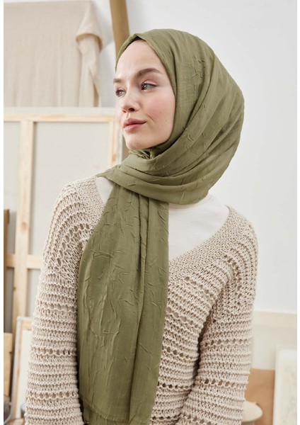 Haki Fresh Scarfs Bambu Şal