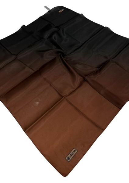 Taba Siyane Scarf Degrade Kristal Eşarp