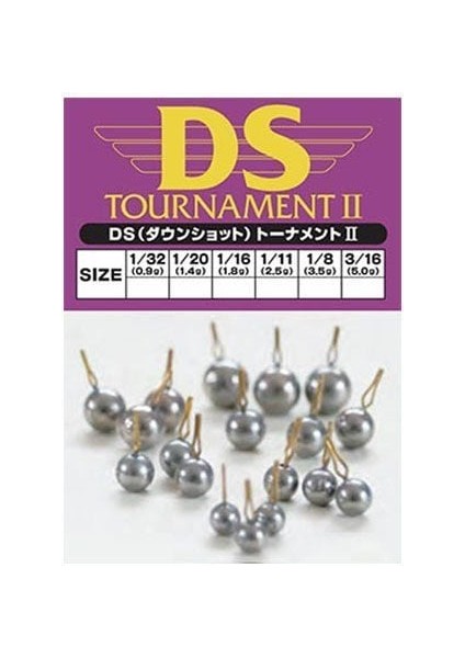 Down Shot Tournament 2 Lrf Mafsallı Ağırlık 1.8 gr