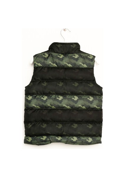 Içi Polarlı Kamuflaj Desenli Şişme Yelek fiyatları