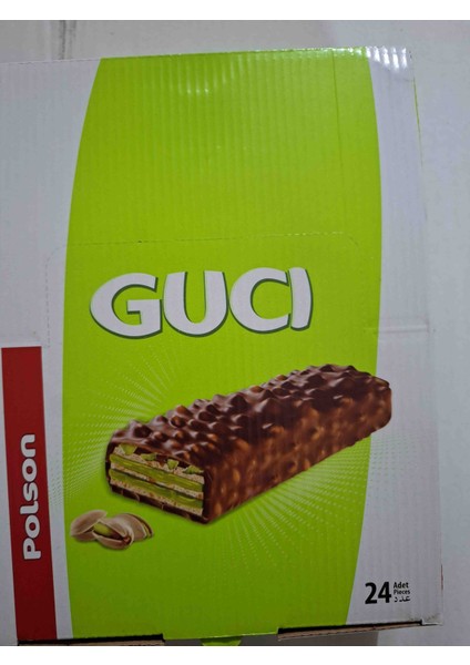 Polson Gucı Antepfıstıklı Çikolatalı Gofret 35 gr