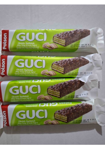 Polson Gucı Antepfıstıklı Çikolatalı Gofret 35 gr