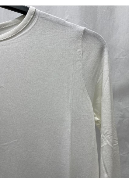 Efraze Uzun Kollu Penye Içlik Tunik Bluz Body 69 cm 406 1629