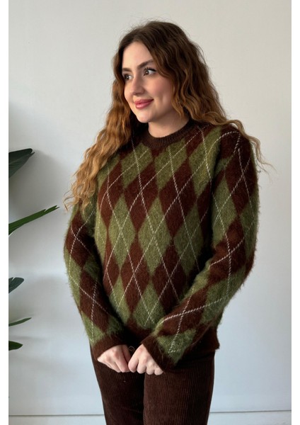 Baklava Desenli Kazak Haki fiyatları