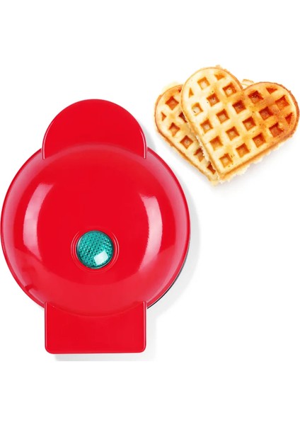 Mini Elektrikli Waffle Makinesi, Kalp Şekilli Waffle Pişirme Cihazı (Yurt Dışından)