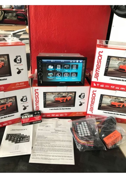 Fiat Albea Palio JS-485 Uyumlu Geri Görüş Kameralı Double Teyp fırsatları