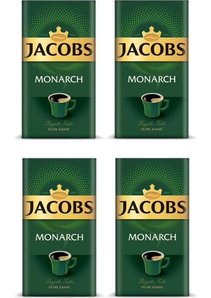 Monarch Filtre Kahve 250 gr x 4 Adet