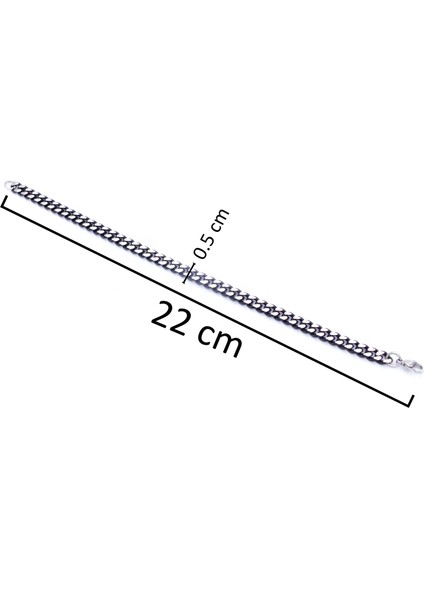 316L Erkek Çelik Bileklik Spor Zincir Bileklik EBLK-464